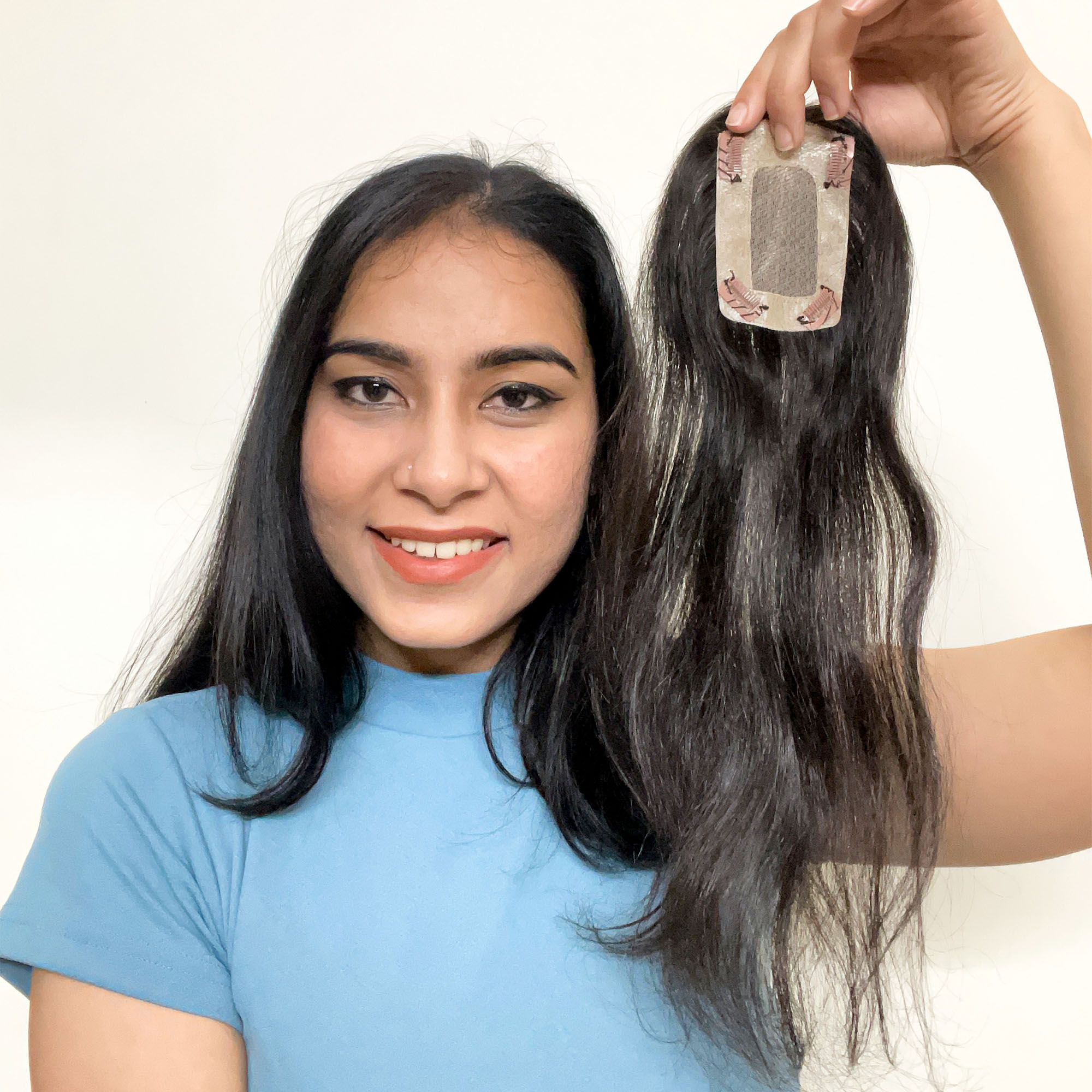 2*4 Partition Monofilament Hair Topper
