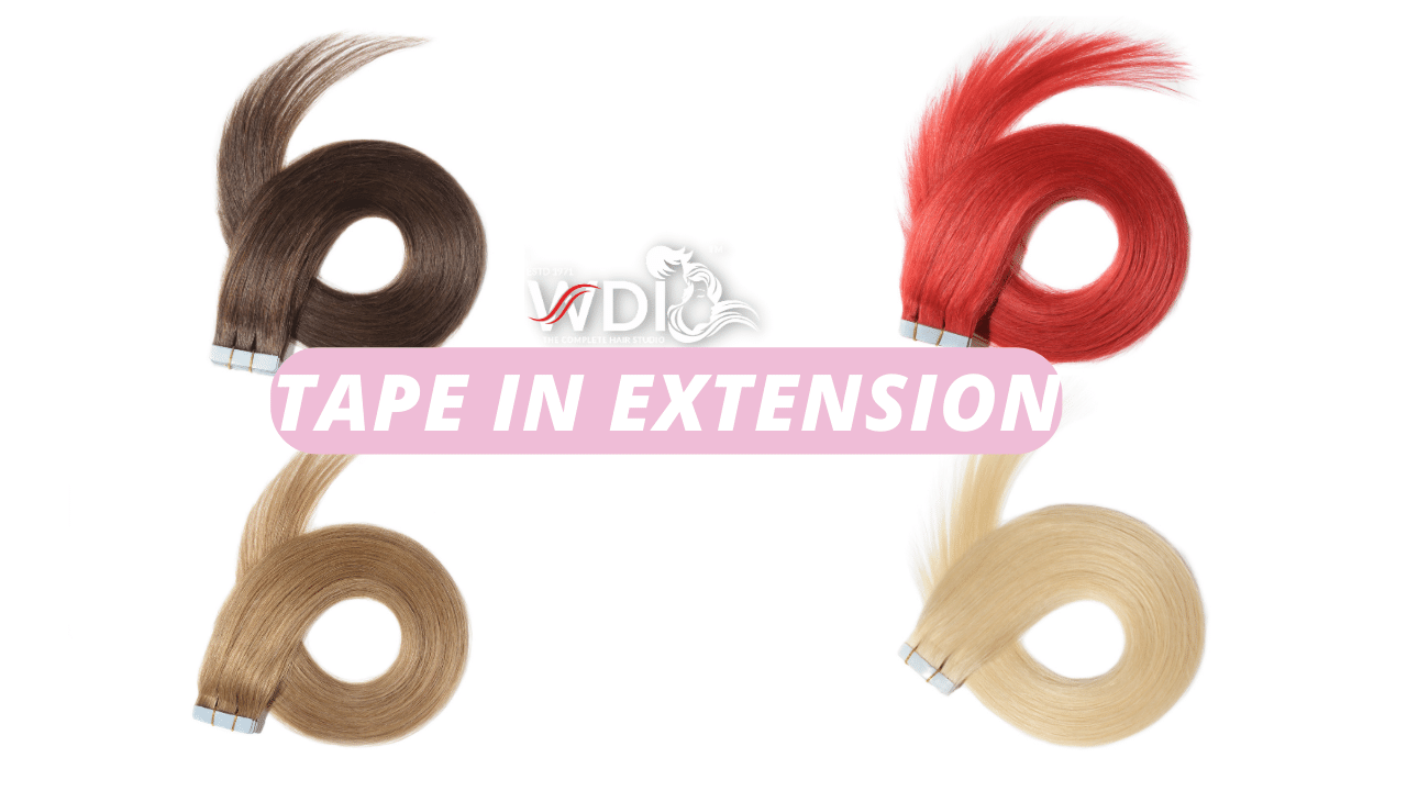 Tape-In Hair Extensions in Vijayawada - WDI Hair Studio