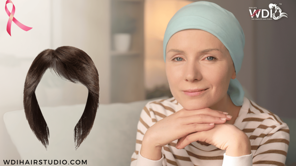 chemo patients wearing Chemo wigs