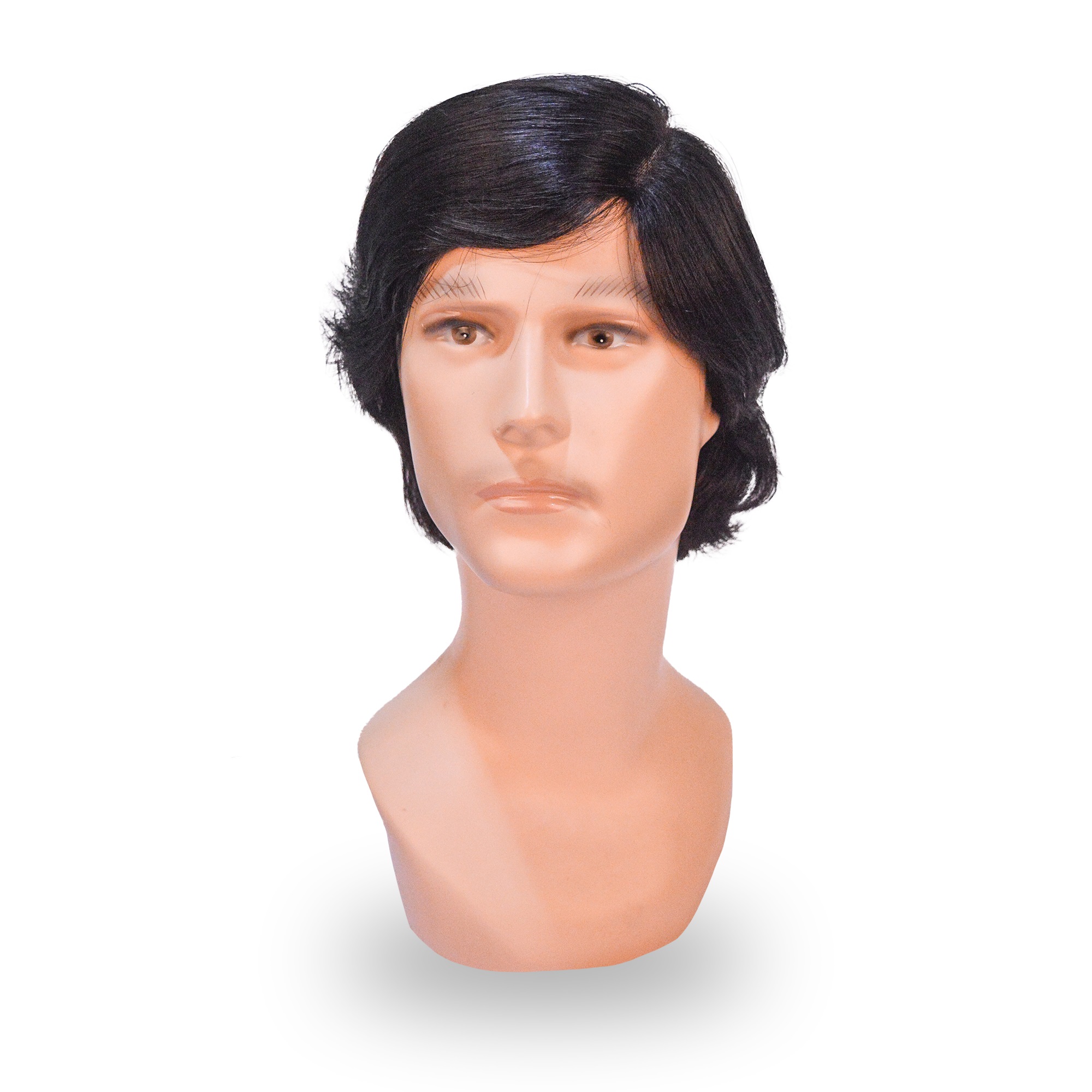 the image showing front part of the wigs
